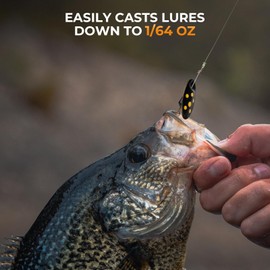 KastKing Zephyr Finesse Fishing Rods – BFS Baitcasting & Spinning Rods, IM6 Graphite, Extra Twin-Tip, 2pc & 3pc Travel Design, Ultra-Light Lure Casting, Stainless Steel Guides with Zirconium Rings