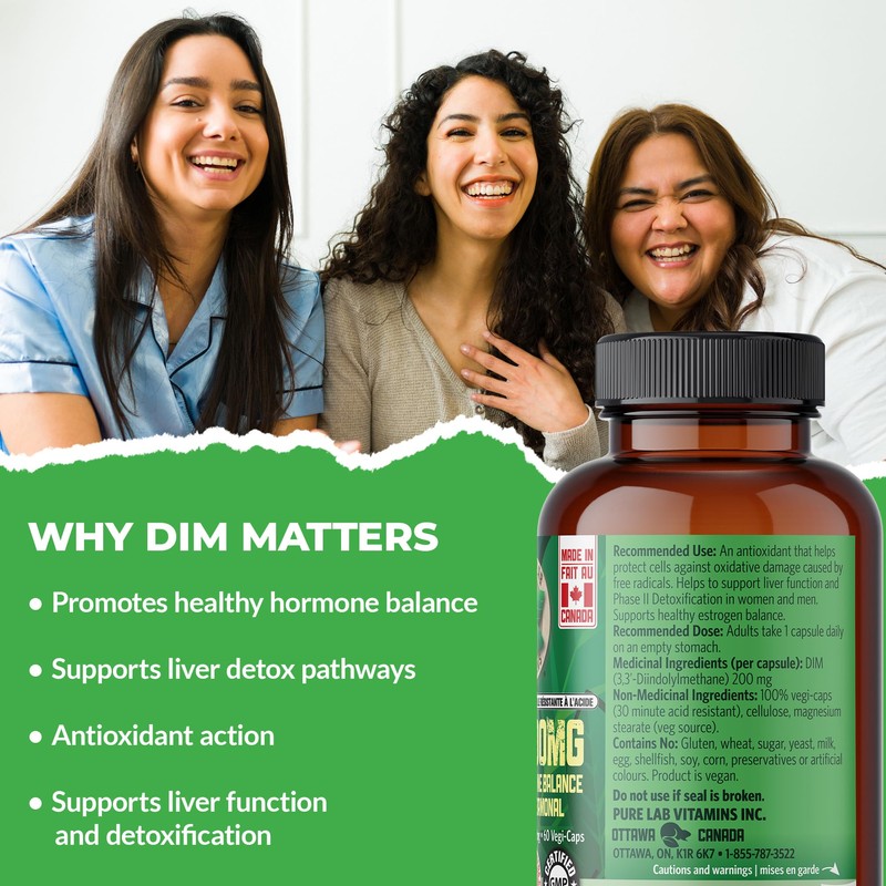 Pure Lab Vitamins DIM – Healthy Hormone Balance