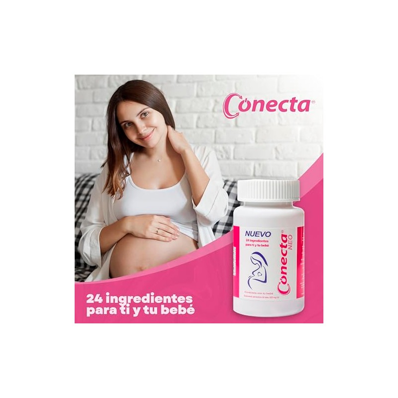 Suplemento Alimenticio Ingredientes Mujer Vitaminas Prenatales Omega Ácido Fólico Hierro