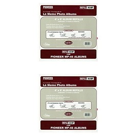 Pioneer 46MP Photo Albums Memo Pocket Album Refill (Two Pack)