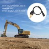 Excavator Pressure Switch Sensor Brass Rustproof Sensitive Pressure Sensor for