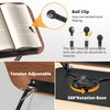 SupeDesk Book Stand for Reading, Adjustable Book Holder with 360°