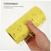 Gadpiparty Table Skirt with Sequins Elegant Yellow Party Decoration Durable