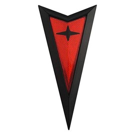 Pontiac GTO Front Bumper Emblem - Black