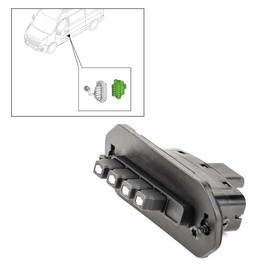 LST Sliding Door Contact Switch Pressure Switch Door Contact Sensor Left or Right Compatible with Nissan NV400 X62 Interstar XDD Opel Movano B Vauxhall Renault Master III 3 IV 4