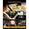 BANKKY 2 in 1 Wireless CarPlay Adapter for Apple &