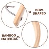 jojofuny Woodworking Coping Saw Bow Saw Hand Steel Bamboo Comfortable