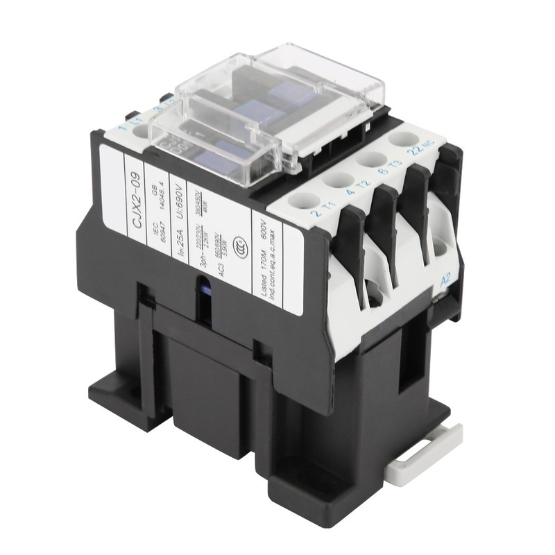 CJX2‑0901 Rail Mount AC Contactor Industrial Electric AC Contactor 9A