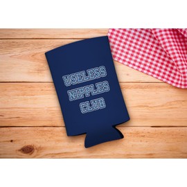 Breastfeeding Essentials Gift Useless Nipple Club Breastfeeding 48-Pack Ultra Slim Drink Can Coolers Party Pack