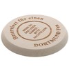 Spruchreif Coasters for Drinks, Wooden Coasters for Drinking Glasses, 2-in-1