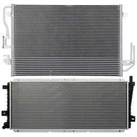 cciyu Aluminum Radiator Replacement 2008 for Ford for Escape,2008 for Mazda for Tribute,2008 for Mercury for Mariner2763