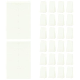 72 Pieces Makeup Sponges, Make Up Blender Sponge Set, Cosmetic Sponges, Powder Puffs, Small, Triangular Nail Art Sponges for Liquid Foundation, Powder Foundation, Cream, White