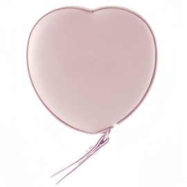 Pink Heart-Shaped Retractable Tape Measure - Small, Compact, Dual-Sided Measuring Tape for Tailoring, Crafting, and Fitness Measurements - 60 Inches / 150 cm