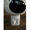UPI Cute Retro Dog 3D Ceramic Night Light Whiskers Light