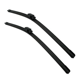 Replacement for Jaguar F-Pace 2018-2023,Maserati Levante 2019-2023 Silent Wipers -FAPIUO Front Windshield Wipers 26"+18"+13" Blade Set (3 Pack) TOP LOCK