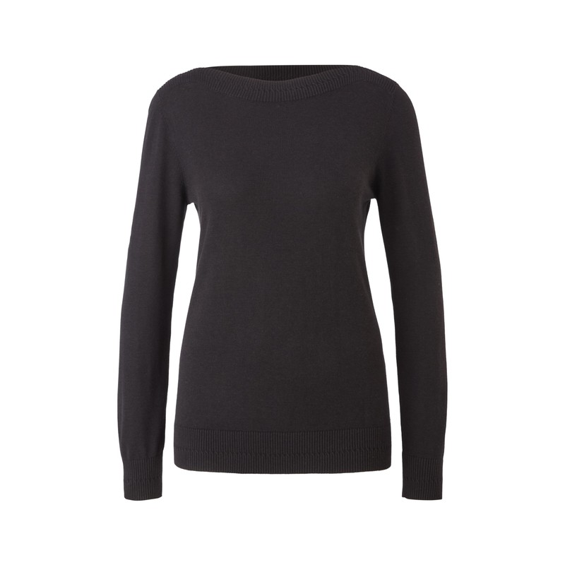 Boat Neck Sweater, 9999