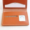 Polcolosso Original Tochigi Leather Bi-Fold License Case, Made in Japan,
