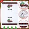 Patelai 4 Pcs Christmas Kitchen Towels Buffalo Check Plaid Dish