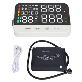 Smart Arm Automatic Blood Pressure Monitor High Accuracy Measurement LED Display Rechargeable Blood Pressure Machine
