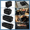 Collapsible Trunk Organizer for Car with Insulated Leak proof Cooler
