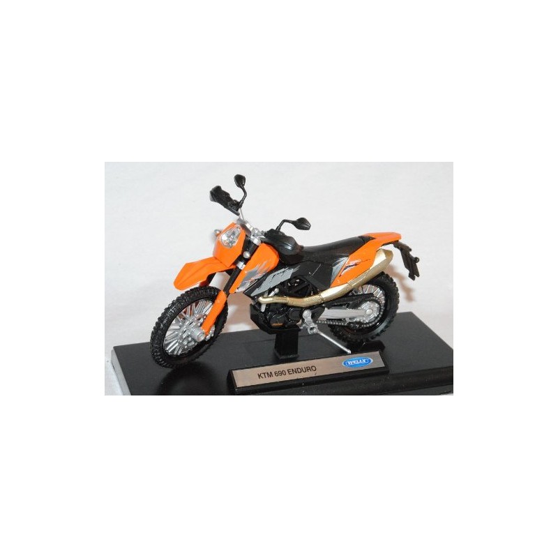 Welly K-T-M 690 Enduro Orange 1/18 Model Motorcycle Model