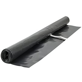 ROBERTS 70-115 Moisture Barricade Underlayment Film, for Vinyl, Laminate SPC, Engineered Wood Floors, 6 mil. Thick, Polyethylene, 120 Sq. Foot Roll, Black