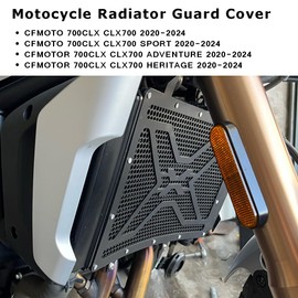 CLX700 2020-2024 Radiator Grille Guard Protection Cover for CFMOTO CLX-700 2020 2021 2022 2023 2024 - Black
