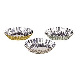 Pearl Metal D-6133 Raffine Aluminum Foil Madeleine Baking Mold, 3.9 inches (10 cm), Pack of 15