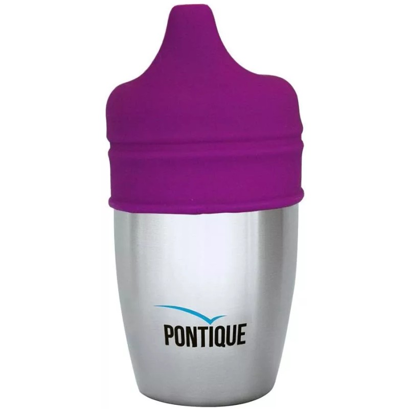 Pontique Stainless Steel Cups Set of 4 - Small &
