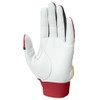 HAKUSOH Red Baseball Goat Skin Batting Gloves – Custom-Sized Batting