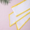 Xthrotsenk Blank Sash Pageant Plain White Custom Sash with Golden