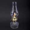 RAHATA Oil Lamp Chimney Hurricane Lamp Glass Replacement Clear 3