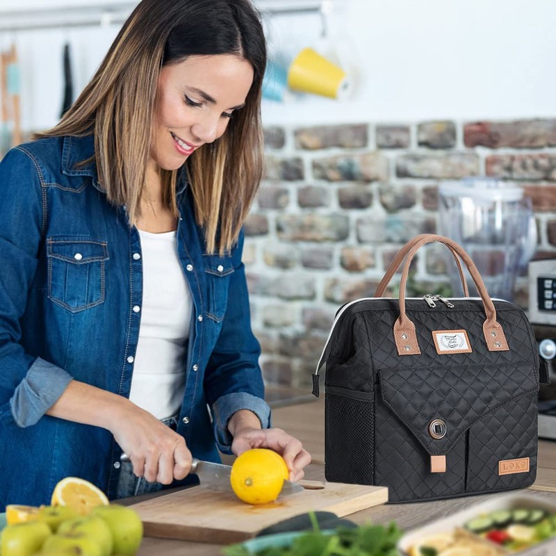Lekespring Lunch Bag for Women and Men Leakproof Lunchbox Insulated