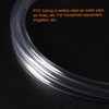 sourcing map PVC Vinyl Tube 4.5 mm ID 6.5 mm