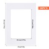 10pcs Picture Mounts 8 x 6, Cardboard Photo Mount for