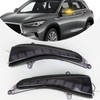 ZDEERAOTO LED Rear Side Mirror Light DRL Amber Sequential Turn