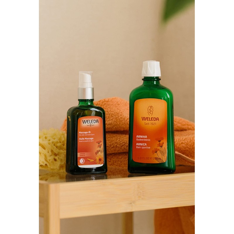 WELEDA Arnica Bath Milk, 6.8 fl oz (200 ml), Hot