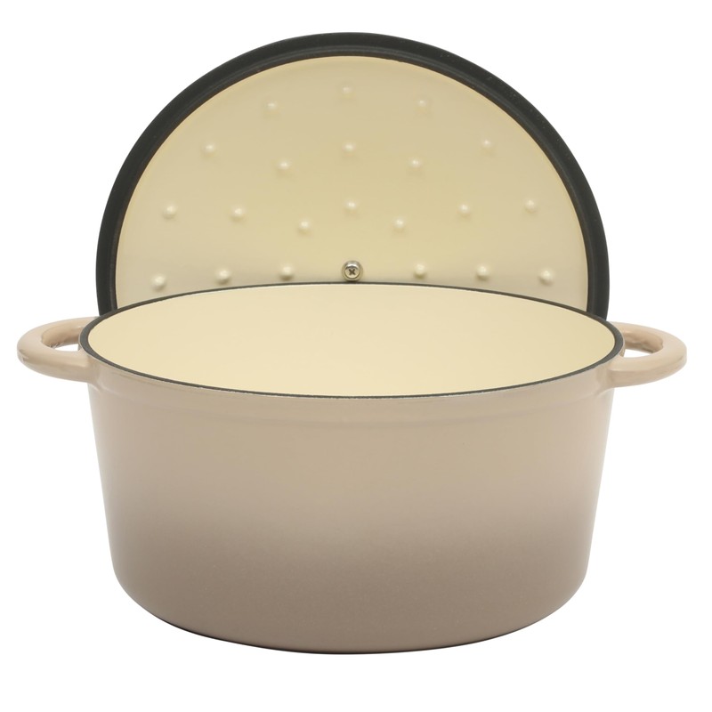 Gibson Home Addlestone 7 Qt Enameled Cast Iron Dutch Oven