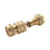 Spear & Jackson 1/2-inch Female Plus 1/2-inch Male Brass Hose