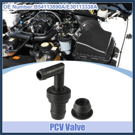 INFINAUTO 1 Set PCV Valve Grommet Kit Exhaust Positive Crankcase Ventilation Valve Fittings for Mazda Miata 1.8L 1999-2000 No.B54113890A/E30113338A Black Replacement Car Parts Stylish Design