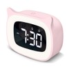 Roysamrt Digital Children's Alarm Clock with Light, Digital Alarm Clock,