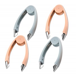 XLKJ 4 Pieces Pineapple Eye Peeler, Practical Pineapple Corer, Fruit Vegetable Carrot Tomato Tweezers Kitchen Gadget