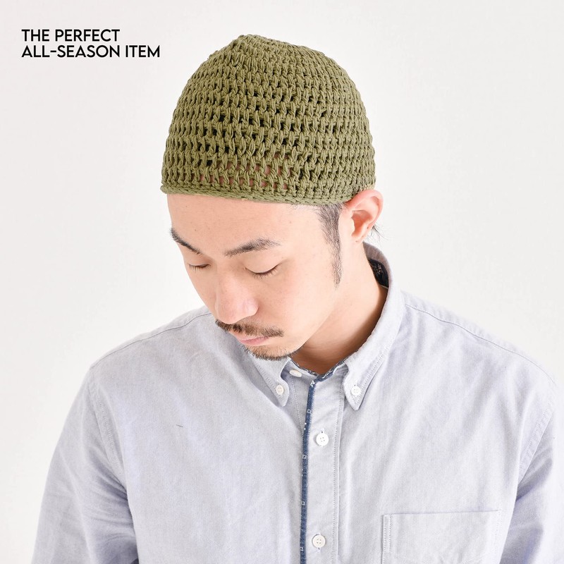 Gorro de algodón para hombre, diseño de calavera Kufi, gorro