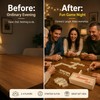 Double 6 Dominoes Set for Family Game Night – 28-Tile