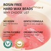Digital Waxing Kit with Silicone Pot, Easy to Use, Beige