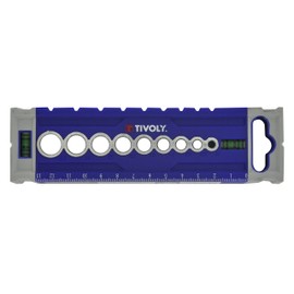 Tivoly 11110220005 Pilot 5 Drilling Guide Rectangular Ø4-12mm, Blue