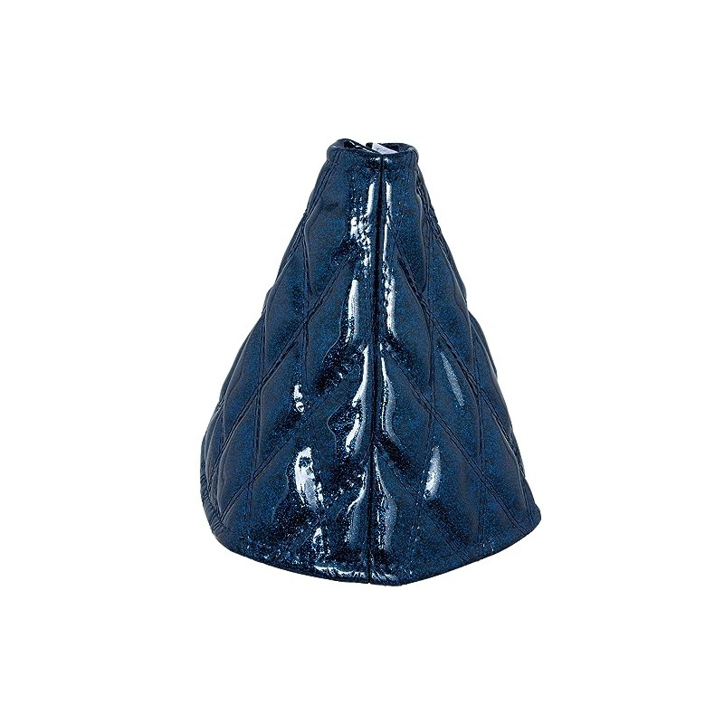 Jet Inoue 508144 Mokomoko Boot Cover, Double Stitched, Blue Metallic