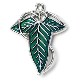 The Lord of The Rings The Leaf Of Lorien Lapel Pin Blue LRPB0005, One Size, Zinc, Zinc