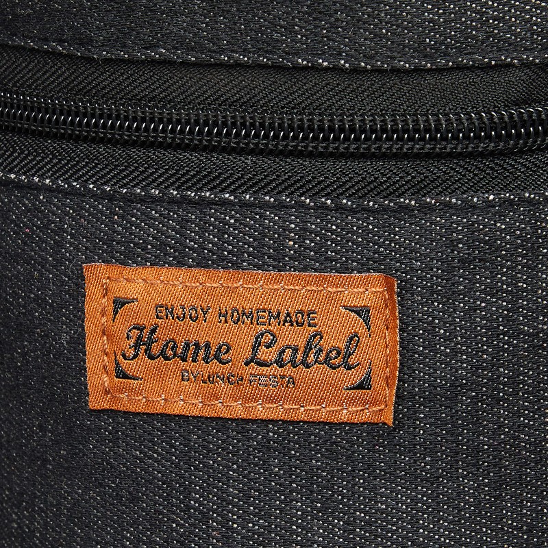 PEARL METAL Lunch Bag Black Denim 1060 Bowl Lunch Jar