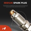 A-Premium (Red) Set of 16 Ignition Coil Pack and Iridium